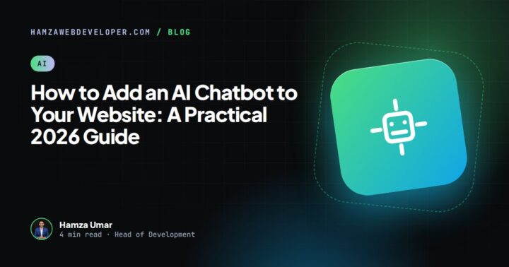 How to Add an AI Chatbot to Your Website: A Practical 2026 Guide